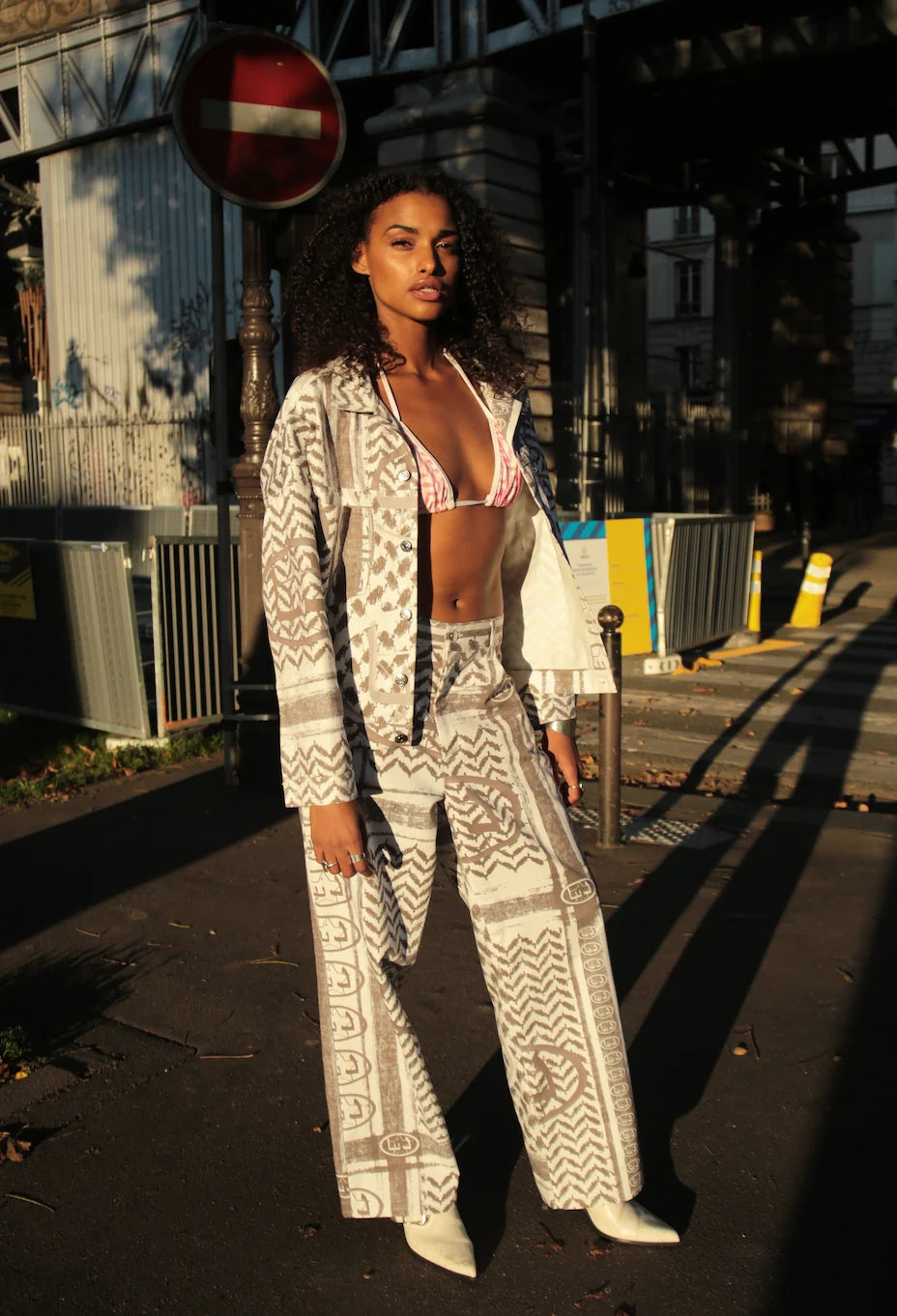 VESTE YASSER LONGUE